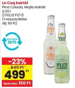 Spar Le Coq koktél ajánlat