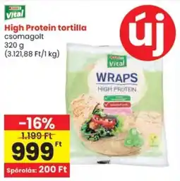 Spar High Protein tortilla ajánlat