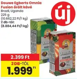 Spar Douwe Egberts Omnia Fusion őrölt kávé ajánlat