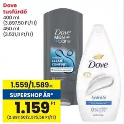 Spar Dove tusfürdő ajánlat