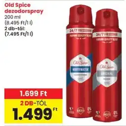 Spar Old Spice dezodorspray ajánlat