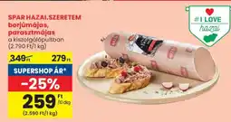 Spar SPAR HAZAI.SZERETEM borjúmájas, parasztmájas ajánlat
