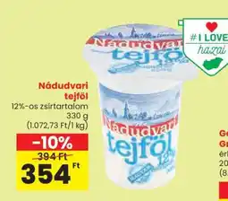Spar Nádudvari tejföl ajánlat