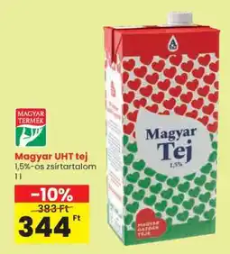 Spar Magyar UHT tej ajánlat