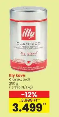 Spar Illy kávé ajánlat