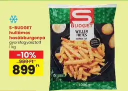 Spar S-BUDGET hullámos hasábburgonya ajánlat