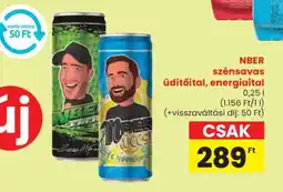Spar NBER szénsavas üdítőital, energiaital ajánlat