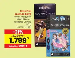 Spar CAFE FREI Szemes kávé ajánlat