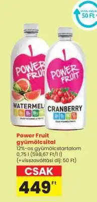 Spar Power Fruit gyümölcsital ajánlat