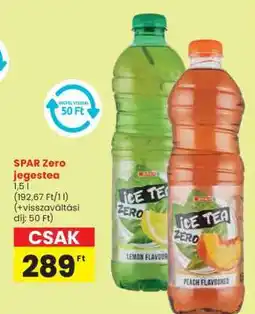 Spar SPAR Zero jegestea ajánlat
