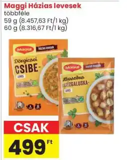 Spar Maggi Házi levesek ajánlat
