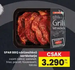 Spar SPAR BBQ sörízestésű sertéstarja ajánlat