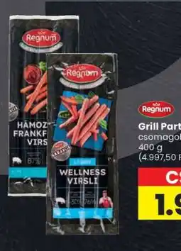 Spar Regnum Grill Party csomagolás ajánlat