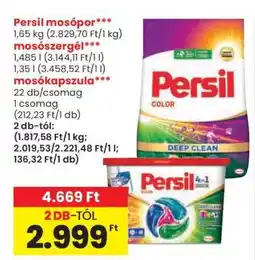 Spar PERSIL Mosókapszula ajánlat