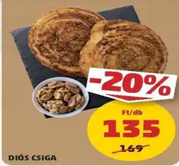 PENNY Diós Csiga ajánlat