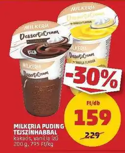 PENNY Milkeria Puding Tejszínhabbal ajánlat