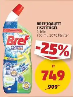 PENNY Bref Toalett Tisztítógél ajánlat