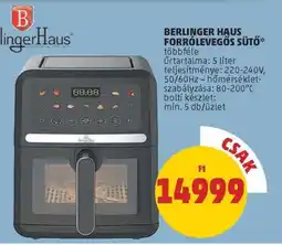 PENNY Berlinger Haus Forrólevegős Sütő ajánlat