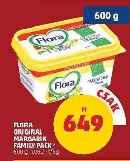 PENNY Flora Original Margarine Family Pack ajánlat