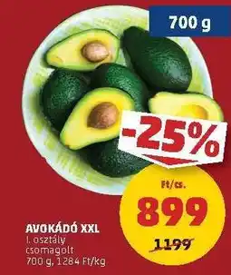 PENNY Avokádó XXL ajánlat