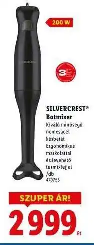 Lidl SILVERCREST Botmixer ajánlat