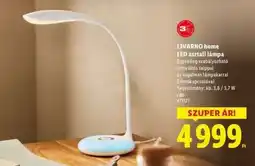 Lidl LIVARNO home LED asztali lámpa ajánlat
