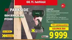 Lidl PARKSIDE Akkus ütvecsavarozó ajánlat