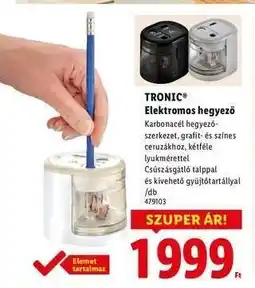 Lidl TRONIC Elektromos hegyező ajánlat