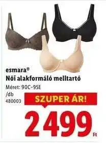 Lidl esmara Női alakformáló melltartó ajánlat