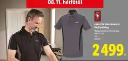 Lidl PARKSIDE PERFORMANCE Férfi pólóing ajánlat