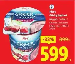 Lidl PILOS Görög joghurt ajánlat