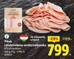 Lidl Pikok Leheletvékony sertéscombonka ajánlat
