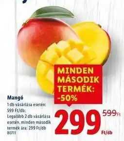 Lidl Mangó ajánlat