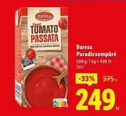 Lidl BARESA Paradicsompüré ajánlat