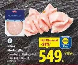 Lidl PIKOK Mortadella ajánlat