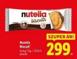 Lidl Nutella Biscuit ajánlat
