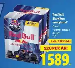 Lidl Red Bull ShowRun energiaital ajánlat