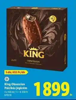Lidl King Obsession Pálcikás jégkrém ajánlat