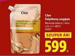 Lidl CIEN Folyékony szappan ajánlat
