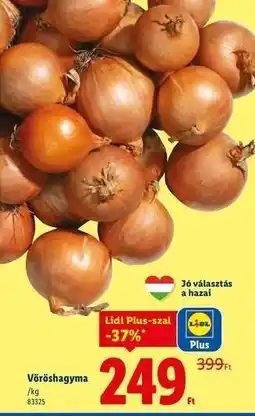Lidl Vöröshagyma ajánlat