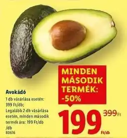 Lidl Avokádó ajánlat