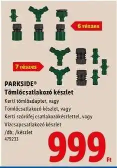 Lidl PARKSIDE Tömlőcsatlakozó-készlet ajánlat