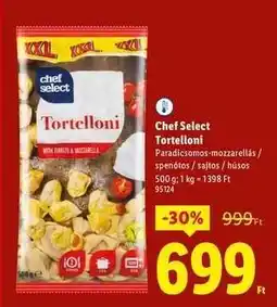 Lidl CHEF SELECT Tortelloni ajánlat
