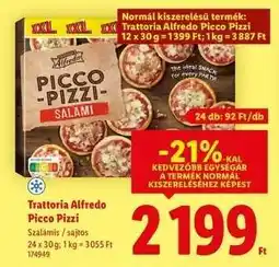 Lidl TRATTORIA ALFREDO Picco Pizzi ajánlat