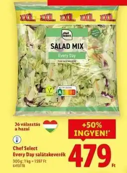 Lidl Chef Select Every day salátakeverék ajánlat