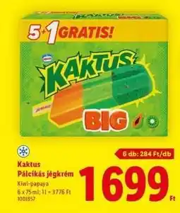 Lidl Kaktus Pálcikás Jégkrém ajánlat