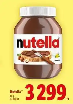 Lidl Nutella ajánlat