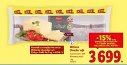 Lidl MILBONA Cheddar sajt ajánlat