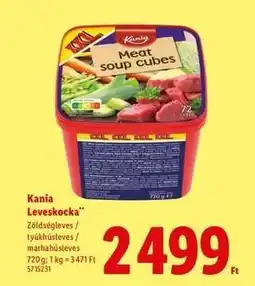 Lidl KANIA Leveskocka ajánlat