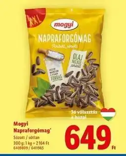 Lidl MOGYI Napraforgómag ajánlat